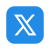 x logo